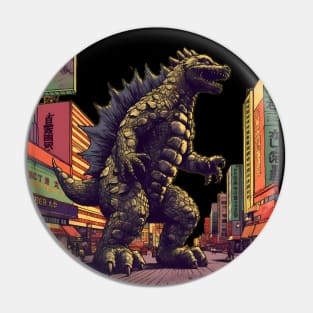 Monster Reptile in Tokyo Pin