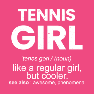 tennis girl T-Shirt