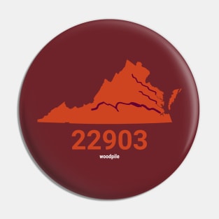 Lane Stadium North Zip Code Pin