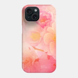 Wonderful floral deign in soft colors Phone Case