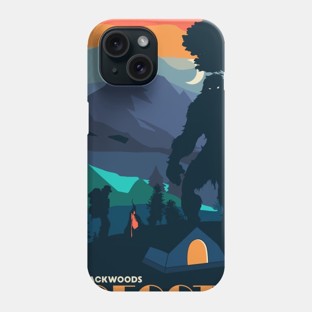 Bigfoot Phone Case by Heymoonly