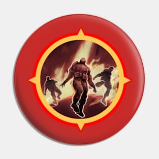 Pyromancer Overheat Logo Pin