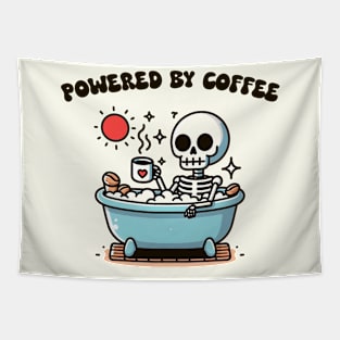 Coffee Skull Tapestry