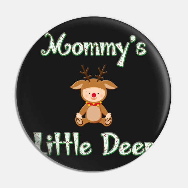 Christmas Products: Mommy's Little Deer Pin by tdkenterprises