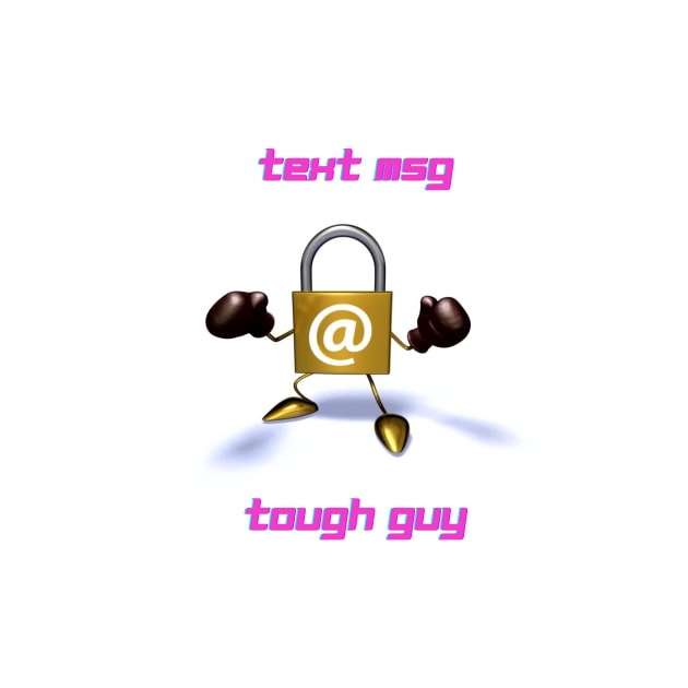 Text message tough guy by Rickido