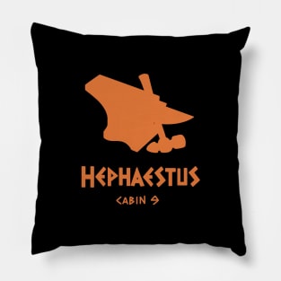 Hephaestus symbol cabin 9 Pillow