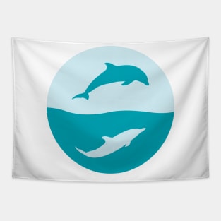 Dolphin Lover Gift Tapestry