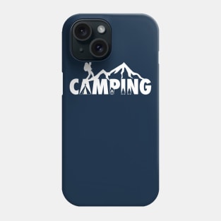 I Love Camping Vacation Mode Hiking Kayaking Fans Phone Case