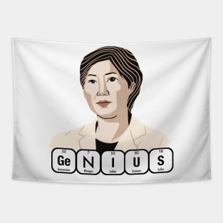 GENIUS Flossie Wong Staal Tapestry