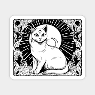 Mystic Cat Magnet