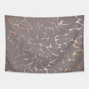 Beautiful Abstract Sweet Rose Gold Pattern Tapestry