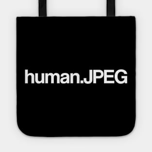 human.JPEG Tote