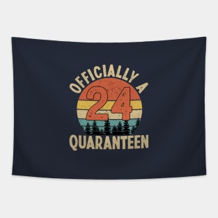 officially a quaranteen 24th birthday Tapestry