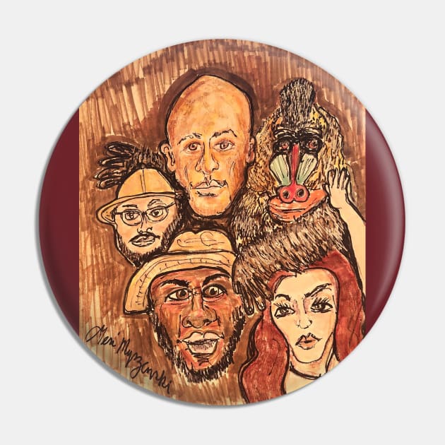 Jumanji: The Next Level Pin by TheArtQueenOfMichigan 