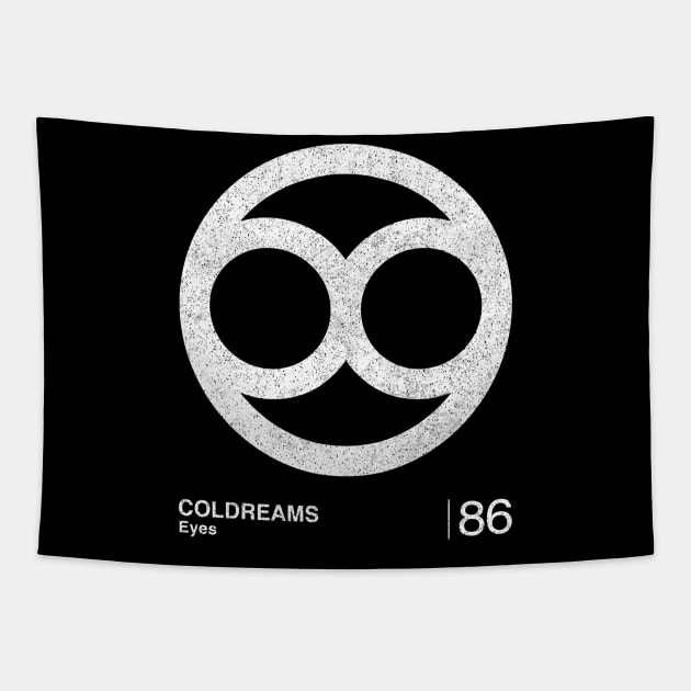 Coldreams / Minimalist Graphic Artwork Fan Design Tapestry by saudade