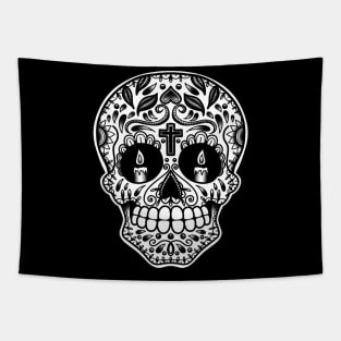 HomeSchoolTattoo Sugarskull Tapestry