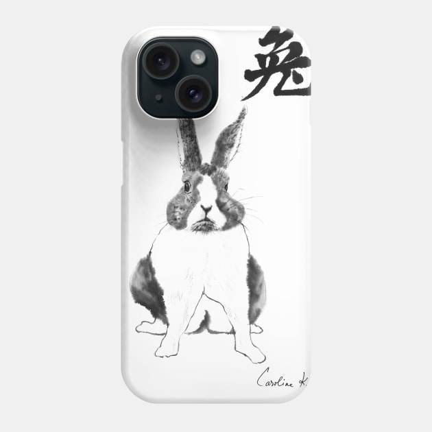 Zodiac- Rabbit Phone Case by Cwang