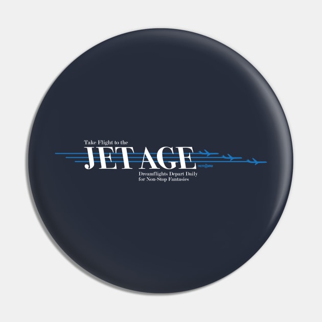 Jet Age Pin by RetroWDW