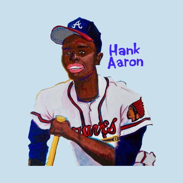 Hank aaron by SPINADELIC