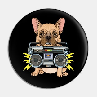 Hip Hop Dog Pin