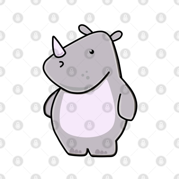 Cute little Rhino! by SirBobalot