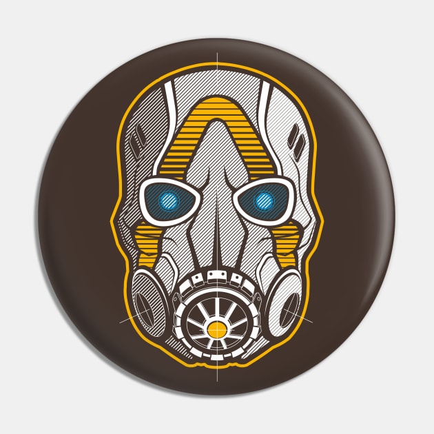 140 Mask Pin by Yexart