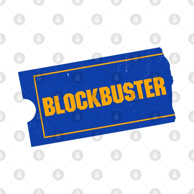 Blockbuster Video - vintage logo by BodinStreet