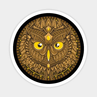 Owl Autumn Magnet