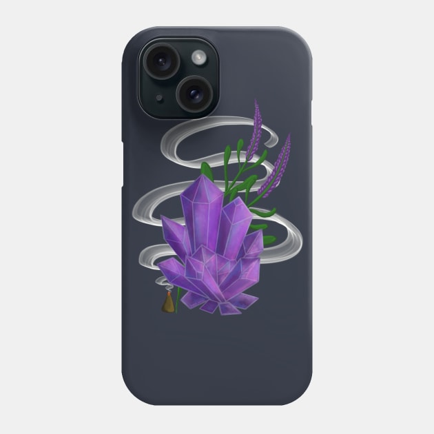 Crystal Magic Phone Case by Aurora Jordan