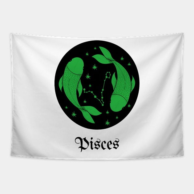 PISCES HOROSCOPE Tapestry by Top To Bottom