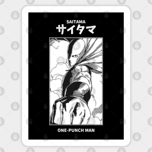 Free: Saitama illustration, One Punch Man Saitama Manga Sticker