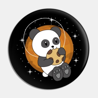 Space Panda Cookie Pin
