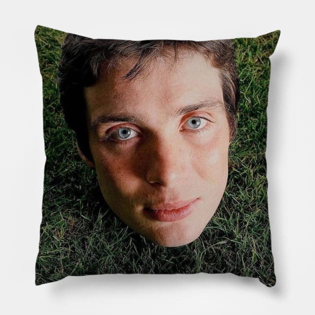 Cillian murphy Pillow by lowen morrison