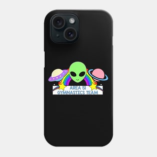 Area 51 GYMNASTICS TEAM Phone Case