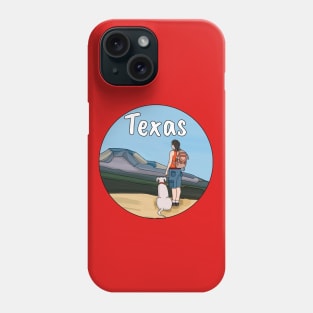 Hiking Texas Phone Case