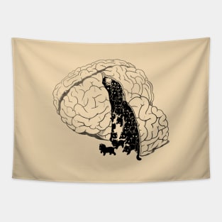 Brain Slice Cats! by Tobe Fonseca Tapestry