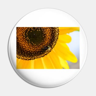 Bee and Sunflower Pin