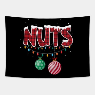 Chest Nuts Christmas Matching Couple Chestnuts Tapestry