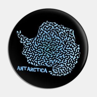 Antarctica Maze Pin