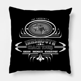 Innsmouth Coach Tours - HP Lovecraft Pillow