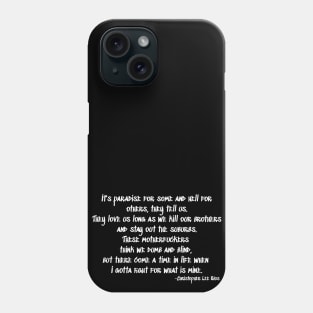 Big Pun Quote Phone Case