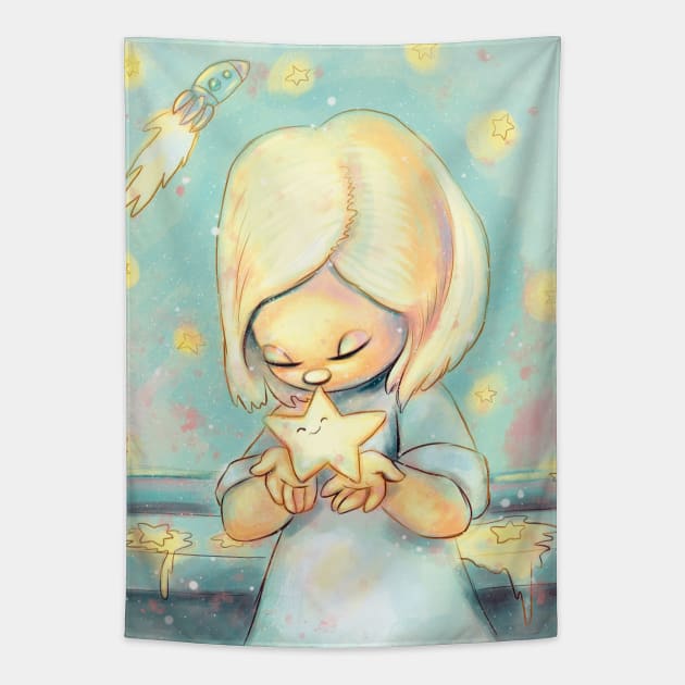 Make a Wish Tapestry by selvagemqt