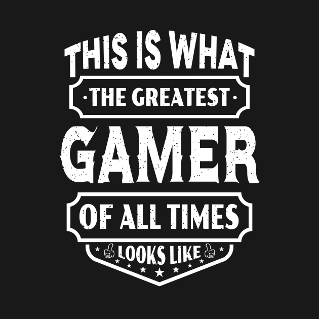 This Is What The Greatest Gamer Of All Time Looks Like by JLE Designs