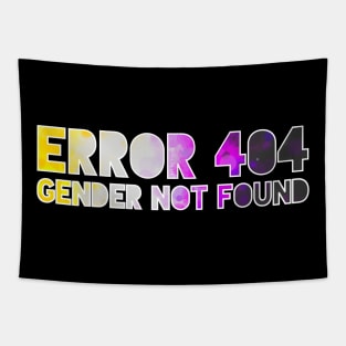 Error 404 - Gender Not Found Tapestry