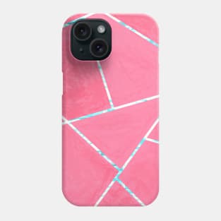 Pink Tile Pattern Phone Case