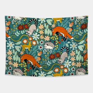 Woodland Pattern Tapestry