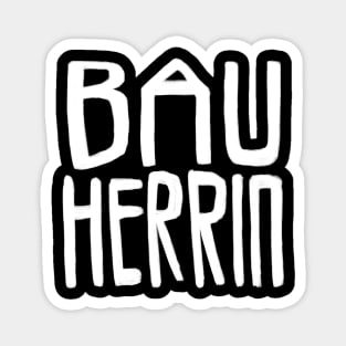 Bauherrin, Bau Herrin, Hausbau Magnet