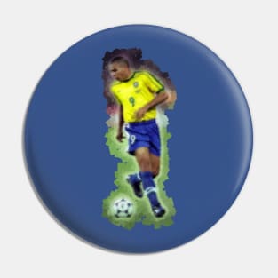 R9 Brazilian Football Icon Pin