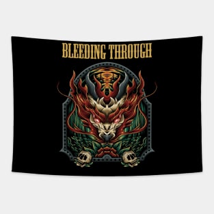 BLEEDING THROUGH BAND Tapestry