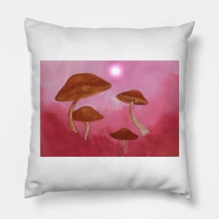 sentimental mushroom Pillow